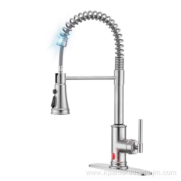 Stainless Steel Reliably Sealing Motion Sensor Kitchen Faucet